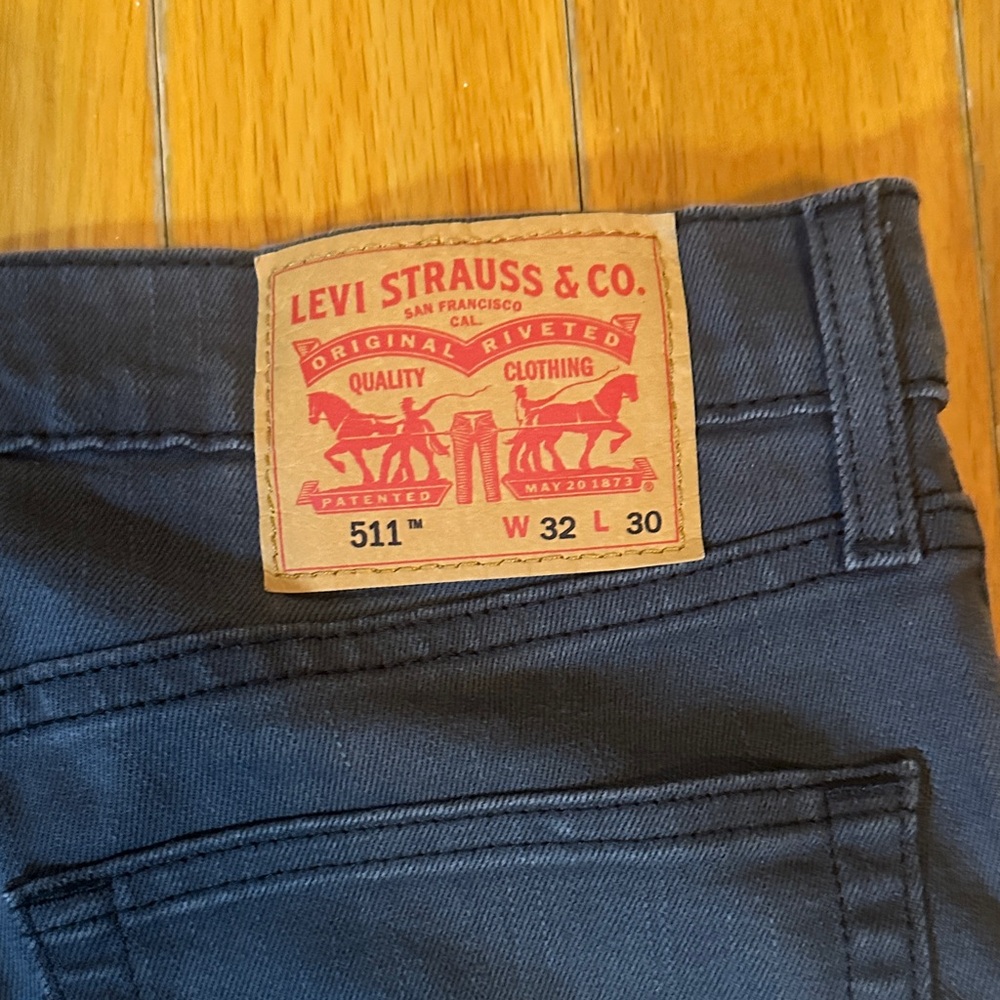 Levi's Men's Dark Gray Slim Jeans